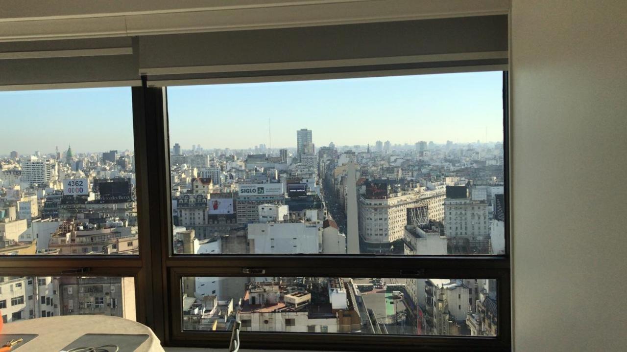 Que Mejor Vista Del Obelisco Piso A La Calle Corrientes Buenos Aires Esterno foto