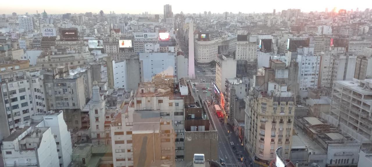 Que Mejor Vista Del Obelisco Piso A La Calle Corrientes Buenos Aires Esterno foto