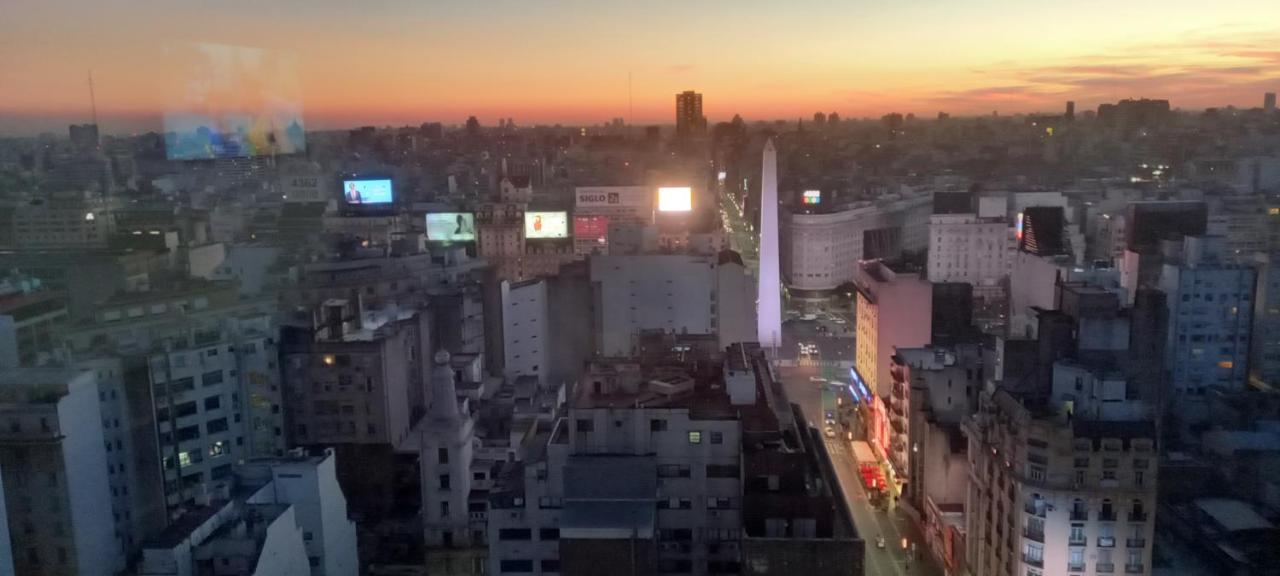 Que Mejor Vista Del Obelisco Piso A La Calle Corrientes Buenos Aires Esterno foto