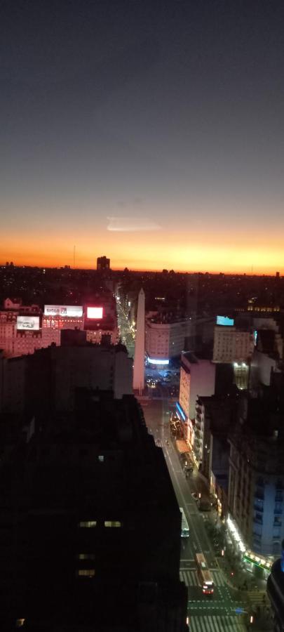 Que Mejor Vista Del Obelisco Piso A La Calle Corrientes Buenos Aires Esterno foto