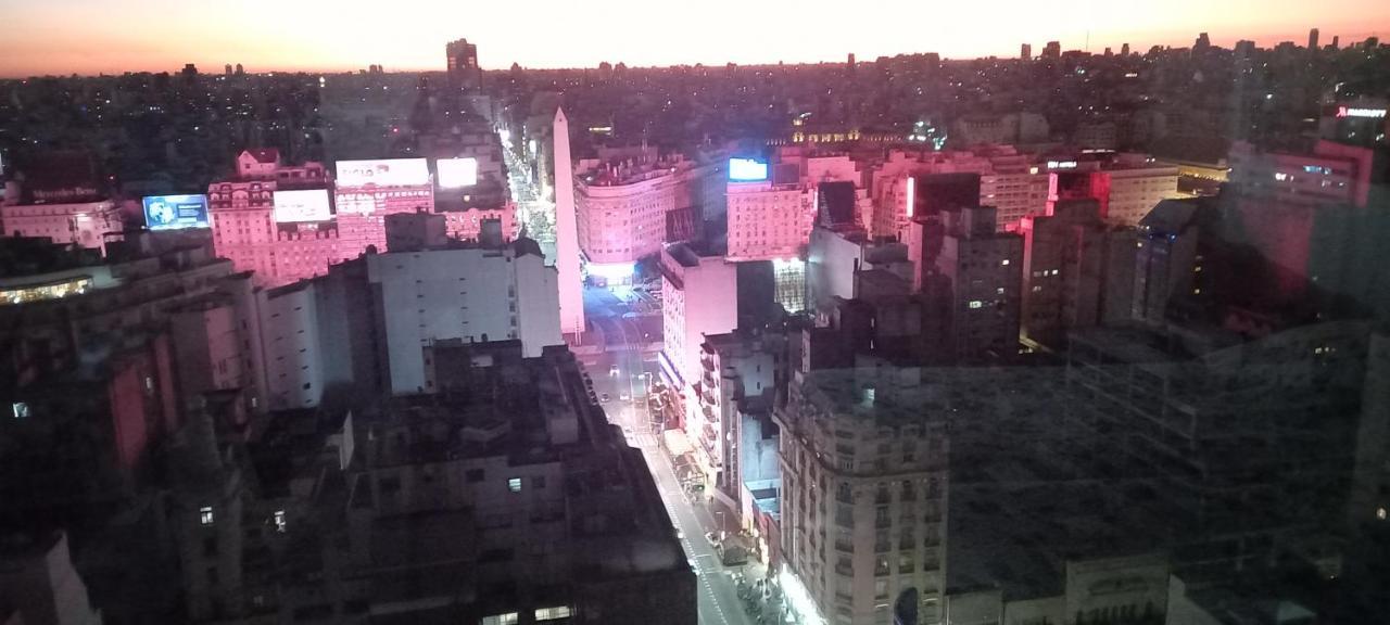 Que Mejor Vista Del Obelisco Piso A La Calle Corrientes Buenos Aires Esterno foto
