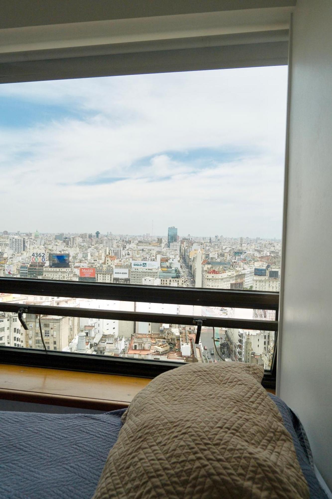 Que Mejor Vista Del Obelisco Piso A La Calle Corrientes Buenos Aires Esterno foto