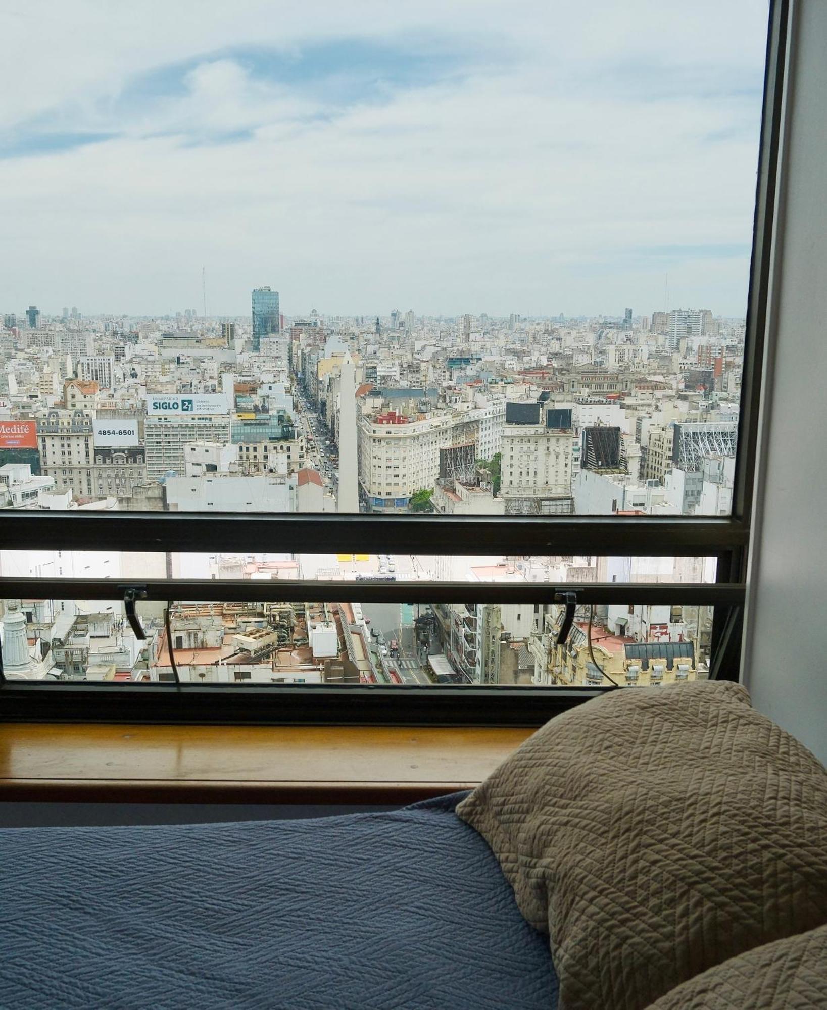 Que Mejor Vista Del Obelisco Piso A La Calle Corrientes Buenos Aires Esterno foto